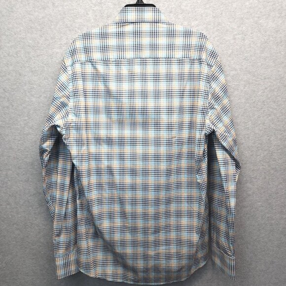 Visconti Black Mens Button Down Shirt Long Sleeve Cotton Medium‎ New GT-1152 - Picture 6 of 15